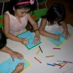 truong mam non hoa mi cung lam thiep sinh nhat tang ban 9