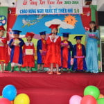 Hình ảnh lễ tổng kết năm học 2013-2014 của trường mầm non Họa Mi