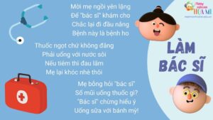 Làm bác sĩ | Bài thơ Làm bác sĩ