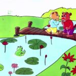 Gấu qua cầu | Bài thơ Gấu qua cầu