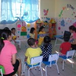 Hình ảnh học tập, vui chơi của các bé khối Mẫu giáo