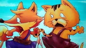 Truyện kể mầm non: Cáo và mèo