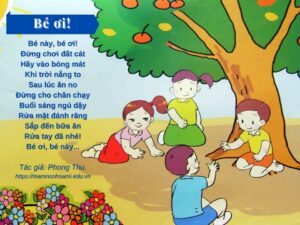 Bé ơi | Bài thơ Bé ơi: Bé này, bé ơi!