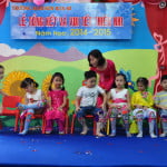 Múa rối chân - Lớp chúng mình - Các bé lớp Vành Khuyên trường mầm non Họa Mi 2015