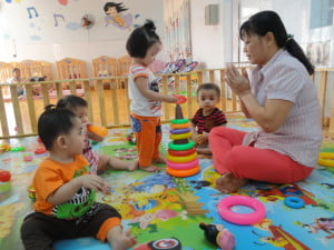 Trường mầm non tại TP.HCM "khó khăn" với thông tư