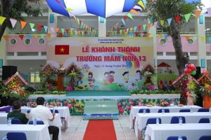 Lễ khánh thành trường mầm non 13 - Quận Tân Bình