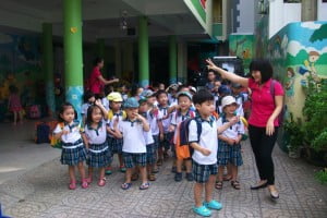 truong mam non hoa mi to chuc cho be di kizciti 2015 5
