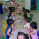 Sinh nhật bé Hồng Như (2 tuổi) tại trường mầm non Họa Mi
