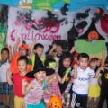 Hình ảnh ngày hội Halloween 2015 ở Trường mầm non Họa Mi