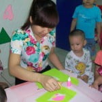 Hoạt động của bé ở Trường mầm non Họa Mi tháng 10/2015