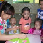 Hoạt động của bé ở Trường mầm non Họa Mi tháng 10/2015