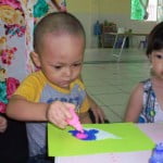 Hoạt động của bé ở Trường mầm non Họa Mi tháng 10/2015