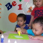 Hoạt động của bé ở Trường mầm non Họa Mi tháng 10/2015