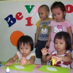 Hoạt động của bé ở Trường mầm non Họa Mi tháng 10/2015