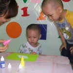 Hoạt động của bé ở Trường mầm non Họa Mi tháng 10/2015