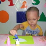 Hoạt động của bé ở Trường mầm non Họa Mi tháng 10/2015