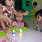 Hoạt động của bé ở Trường mầm non Họa Mi tháng 10/2015