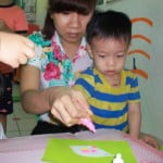 Hoạt động của bé ở Trường mầm non Họa Mi tháng 10/2015