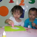 Hoạt động của bé ở Trường mầm non Họa Mi tháng 10/2015