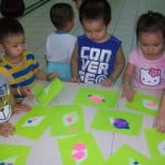 Hoạt động của bé ở Trường mầm non Họa Mi tháng 10/2015