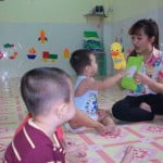 Hoạt động của bé ở Trường mầm non Họa Mi tháng 10/2015