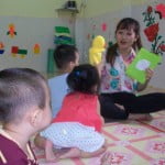 Hoạt động của bé ở Trường mầm non Họa Mi tháng 10/2015