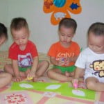 Hoạt động của bé ở Trường mầm non Họa Mi tháng 10/2015