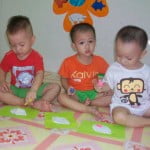 Hoạt động của bé ở Trường mầm non Họa Mi tháng 10/2015