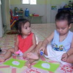 Hoạt động của bé ở Trường mầm non Họa Mi tháng 10/2015