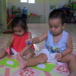 Hoạt động của bé ở Trường mầm non Họa Mi tháng 10/2015