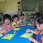 Hoạt động của bé ở Trường mầm non Họa Mi tháng 10/2015