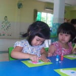 Hoạt động của bé ở Trường mầm non Họa Mi tháng 10/2015