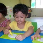 Hoạt động của bé ở Trường mầm non Họa Mi tháng 10/2015