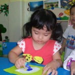 Hoạt động của bé ở Trường mầm non Họa Mi tháng 10/2015