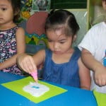 Hoạt động của bé ở Trường mầm non Họa Mi tháng 10/2015