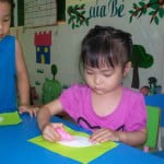 Hoạt động của bé ở Trường mầm non Họa Mi tháng 10/2015