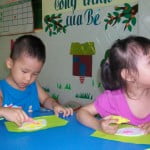 Hoạt động của bé ở Trường mầm non Họa Mi tháng 10/2015