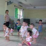 Hoạt động của bé ở Trường mầm non Họa Mi tháng 10/2015