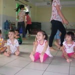 Hoạt động của bé ở Trường mầm non Họa Mi tháng 10/2015