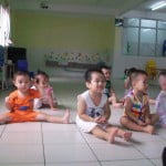 Hoạt động của bé ở Trường mầm non Họa Mi tháng 10/2015