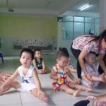 Hoạt động của bé ở Trường mầm non Họa Mi tháng 10/2015