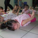 Hoạt động của bé ở Trường mầm non Họa Mi tháng 10/2015