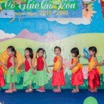 Hình ảnh ngày nhà giáo Việt Nam 20/11/2015 ở trường mầm non Họa Mi