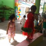 Hình ảnh hoạt động của các bé trong ngày hội “ Bé đến trường” năm học 2016 - 2017