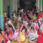 Hình ảnh hoạt động của các bé trong ngày Hội Trăng Rằm