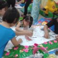 Hội thi làm tranh chủ đề Nhà Giáo VN tại trường mầm non Họa Mi 2016 - Hình 5