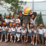 Các bé trường mầm non Họa Mi tham quan dã ngoại công viên Đầm Sen - Hình 16