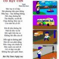 Hình ảnh Bài thơ Cô dạy con về giao thông