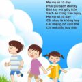 Bài thơ Mẹ mẹ ơi cô dạy