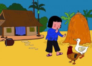 Bé dạy sớm, Ai dậy sớm | Bài thơ Ai dậy sớm (Võ Quảng)